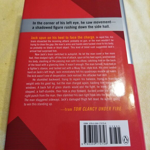 Under Fire hardcover book by Tom Clancy - Picture 2 of 7